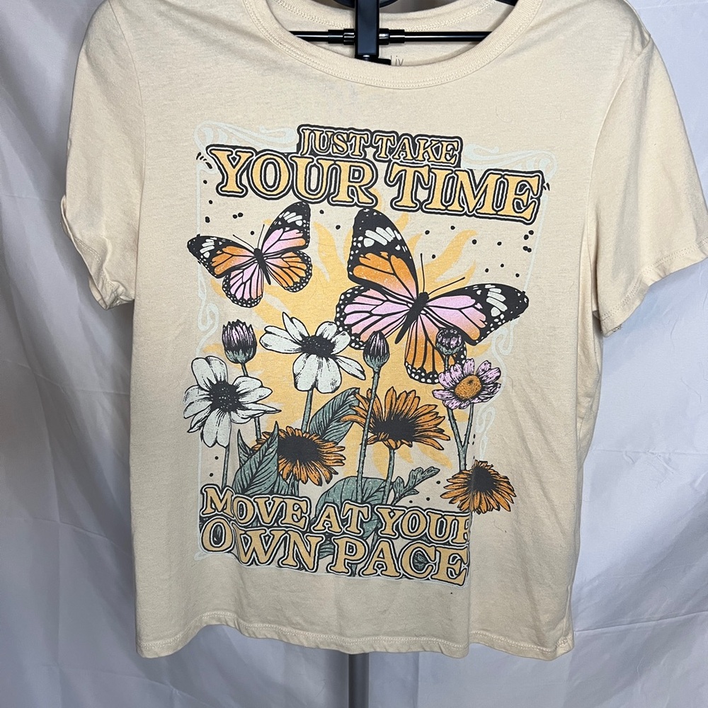 Boho Butterfly Tee 🦋 For When Life Is Chaotic - But Your Shirt Is Chill 🧊🩵
